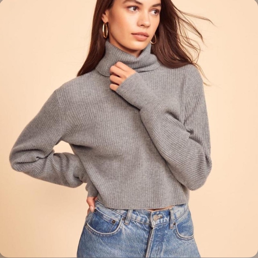 Reformation Luisa Cropped Sweater